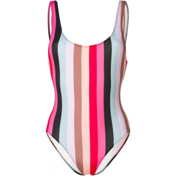 Costume intero a righe multicolore Solid & Striped multicolore a righe