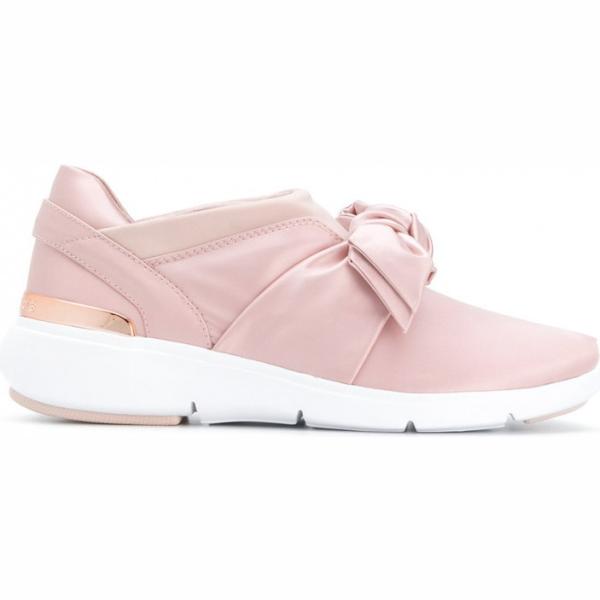 Sneakers con fiocco rosa e viola Michael Michael Kors viola