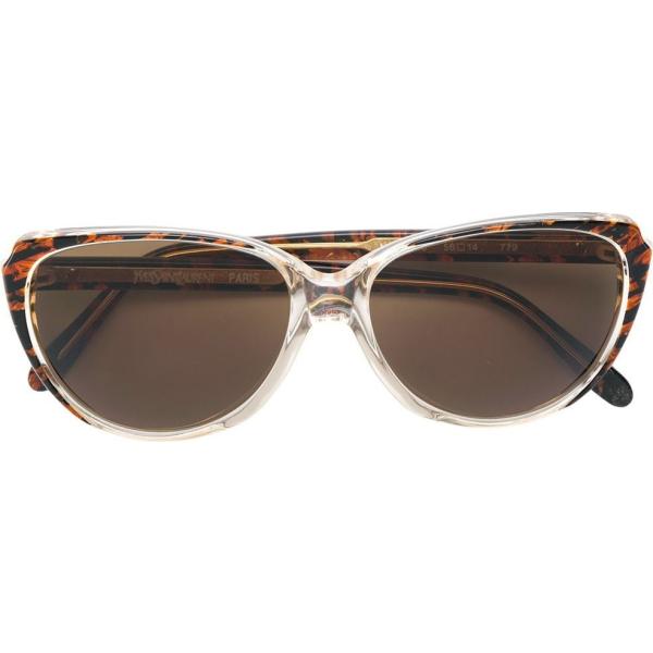 occhiali da sole Yves Saint Laurent Pre-Owned marrone