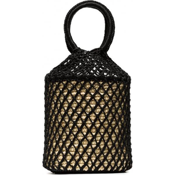 Borsa a tracolla secchiello taglia unica nero Sensi Studio nero