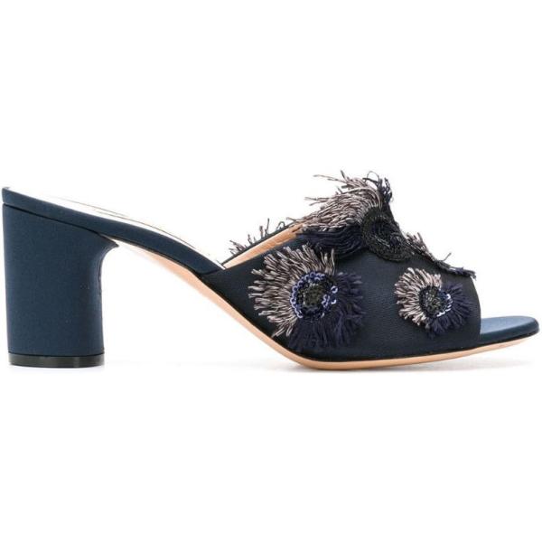 sandali col tacco Casadei blu