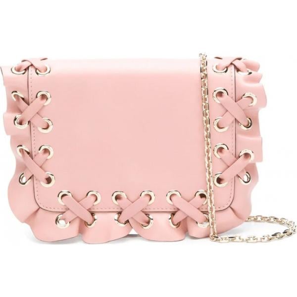 Borsa a tracolla in pelle taglia unica rosso e rosa Red Valentino rosso