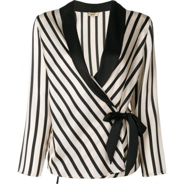 Giacca a righe nero Liu Jo nero a righe