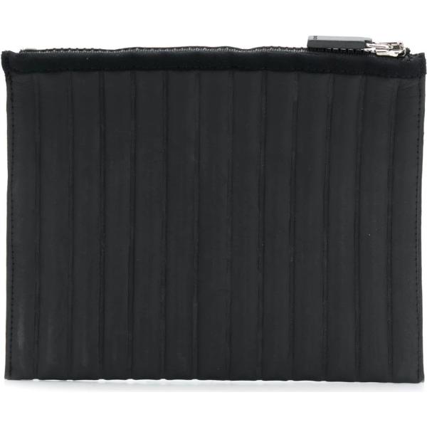 clutch No Ka Oi nero a righe