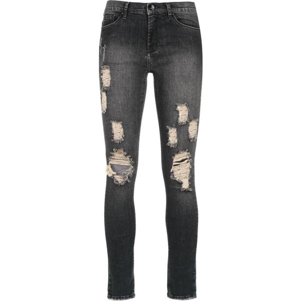 jeans strappati Amapô nero