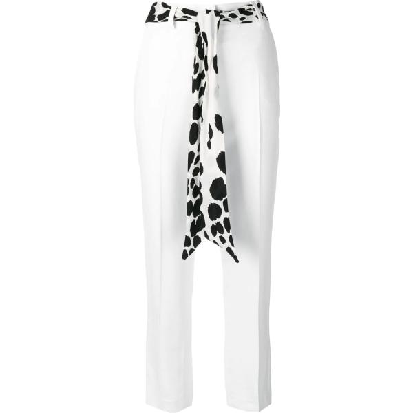 pantaloni Cavalli Class bianco