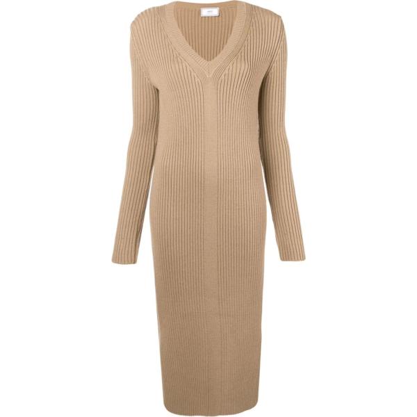 vestiti lunghi AMI Paris marrone