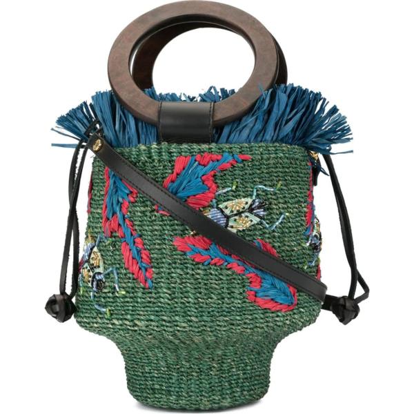 borse a secchiello Aranaz verde