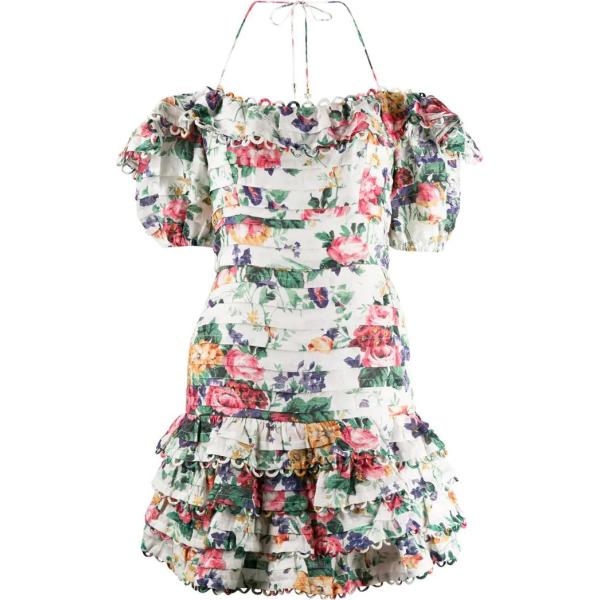 vestito corto Zimmermann a fiori