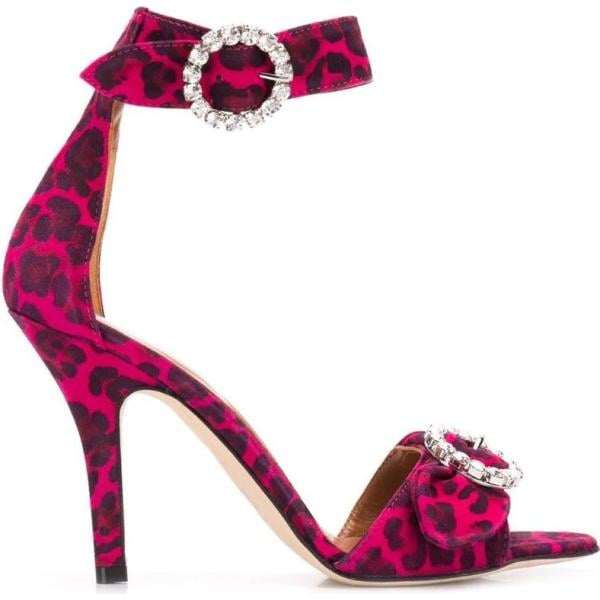 sandali Paris Texas rosa animalier