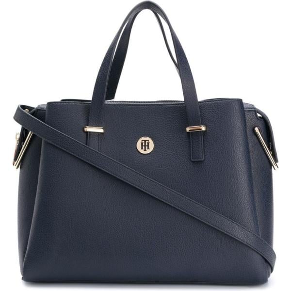 borse tote Tommy Hilfiger blu
