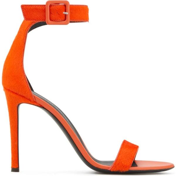 sandali col tacco Giuseppe Zanotti arancione