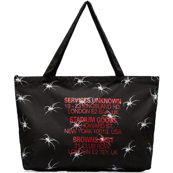 borse tote Services Unknown X Browns Ea... nero con stampe