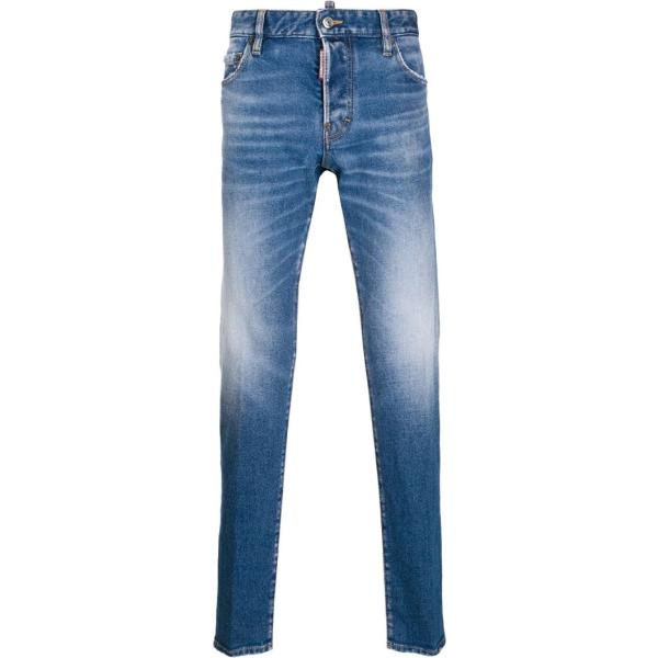 jeans dritti Dsquared2 blu