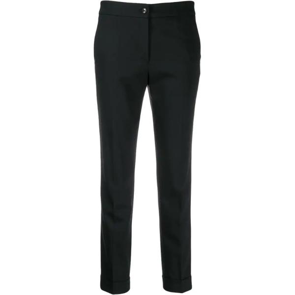 Pantalone crop con zip nero Etro nero