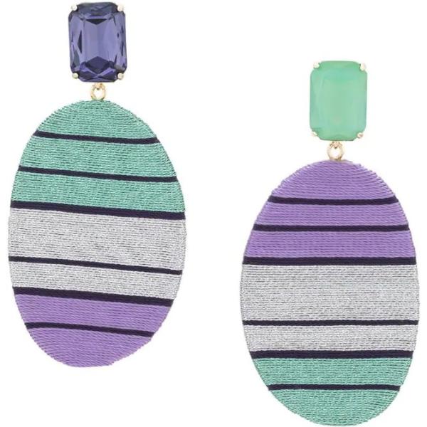 orecchini MaryJane Claverol viola