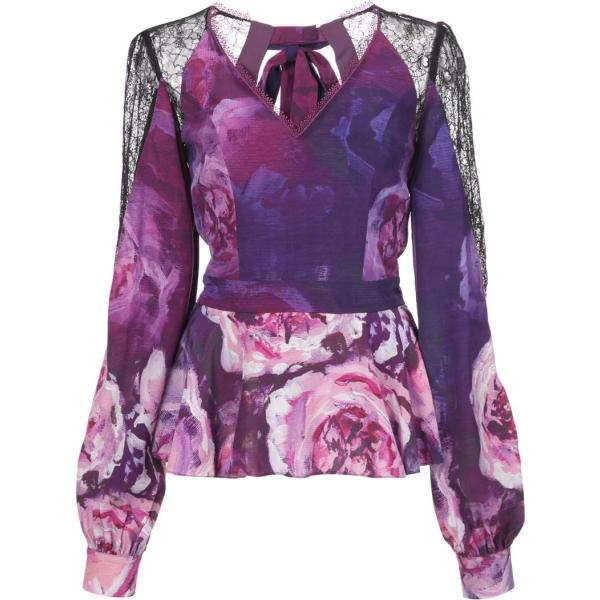 blusa Marchesa Notte a fiori