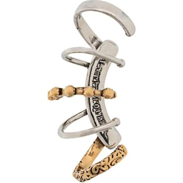 orecchini Alexander McQueen grigio