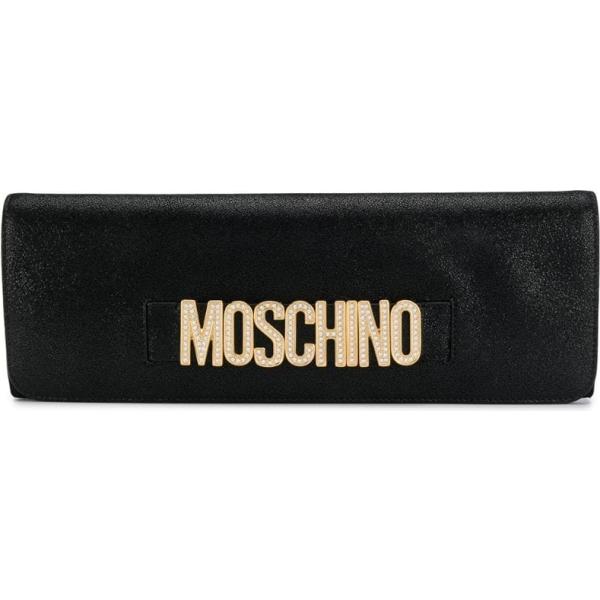 Clutch nero Moschino nero