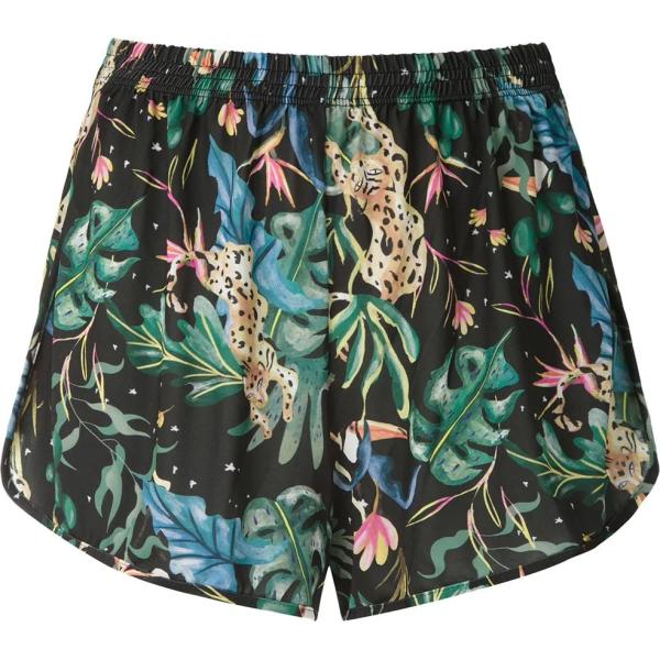 shorts Lygia & Nanny nero con stampe