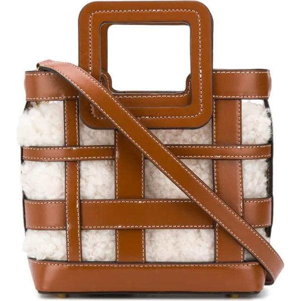 borse tote Staud marrone