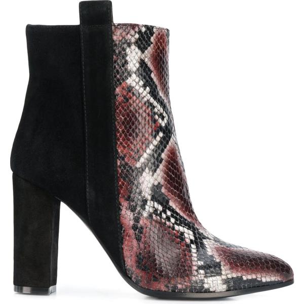 stivali Via Roma 15 nero animalier