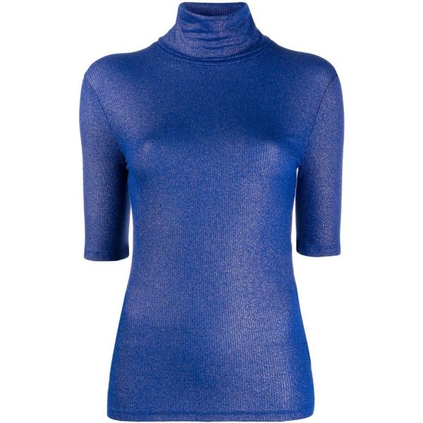 Top collo alto a maniche lunghe Majestic Filatures