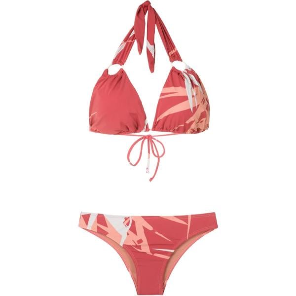 bikini Brigitte rosso con stampe