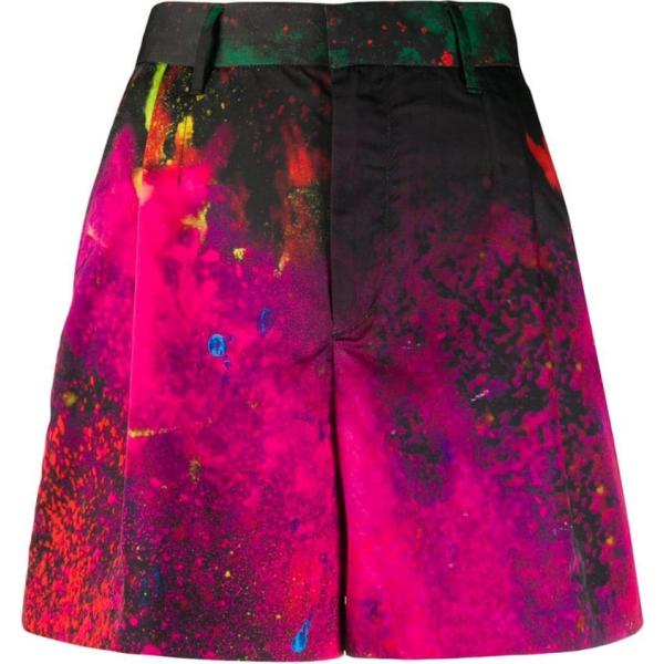 shorts Diesel Black Gold nero con stampe