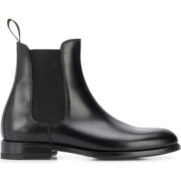 stivaletti chelsea Scarosso nero