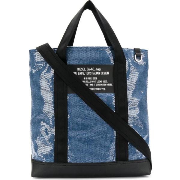 borse tote Diesel blu