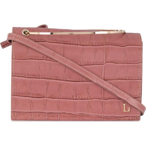 borse a spalla LAutre Chose rosa con stampe