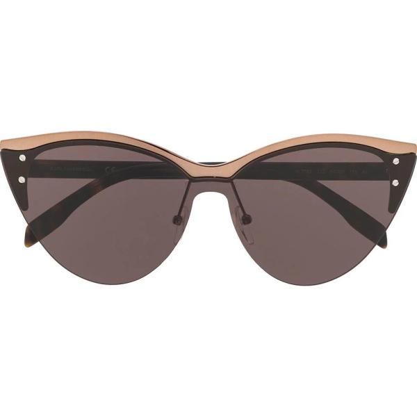 occhiali da sole Karl Lagerfeld marrone