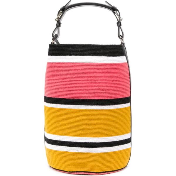 borse tote Colville giallo a righe