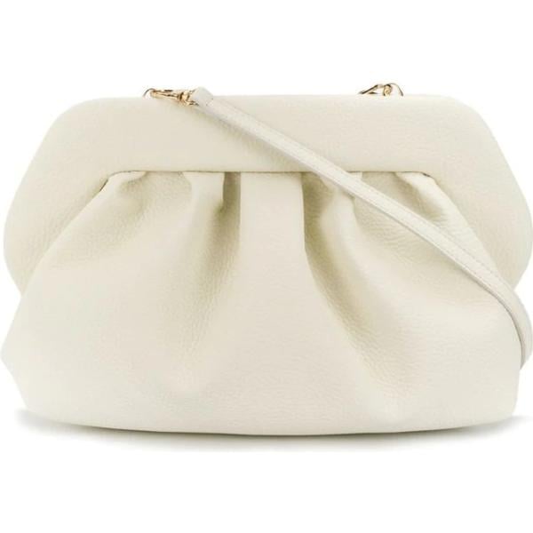 clutch Themoirè bianco