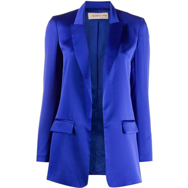blazer Blanca Vita blu