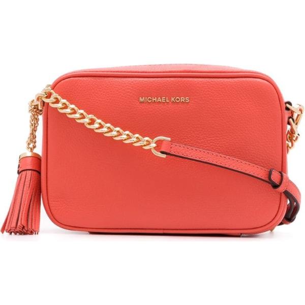 borse a spalla Michael Kors Collection arancione