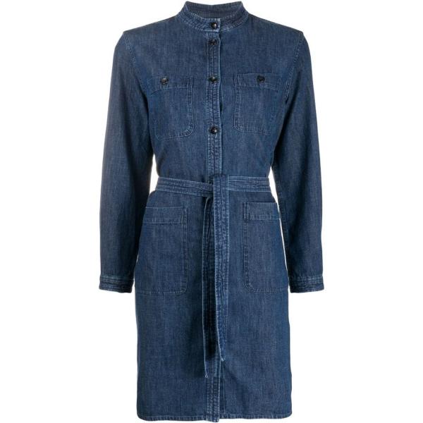 camicie A.p.c. blu