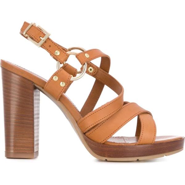 sandali col tacco Carvela marrone