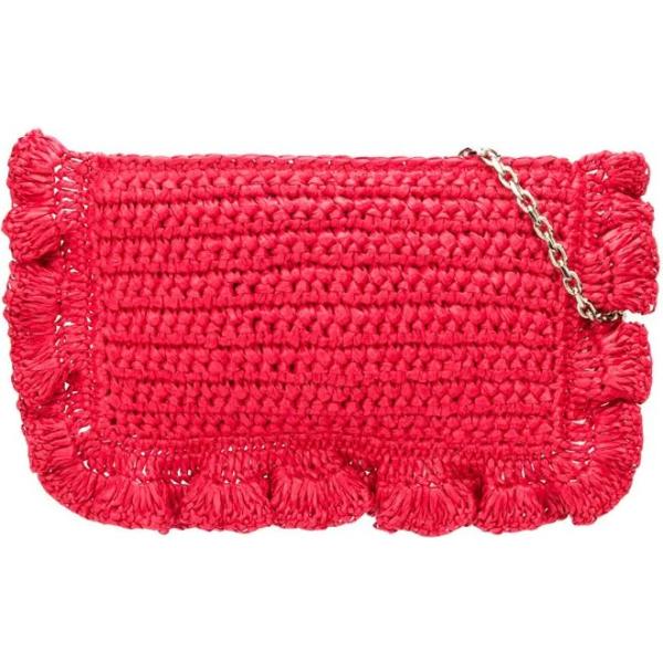 borse a spalla RED Valentino rosa con stampe