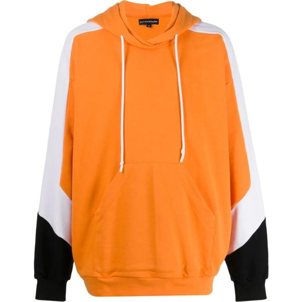 felpe con cappuccio David Catalan arancione