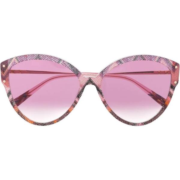 occhiali da sole Missoni Eyewear rosa con stampe