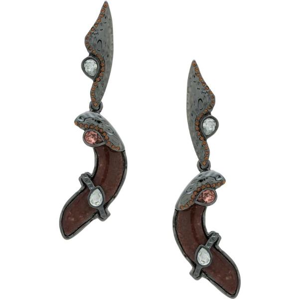 orecchini Camila Klein grigio