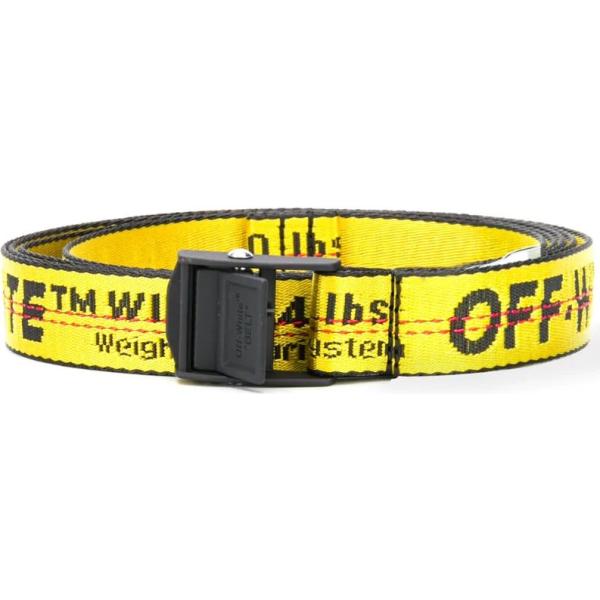 cinture Off-White giallo