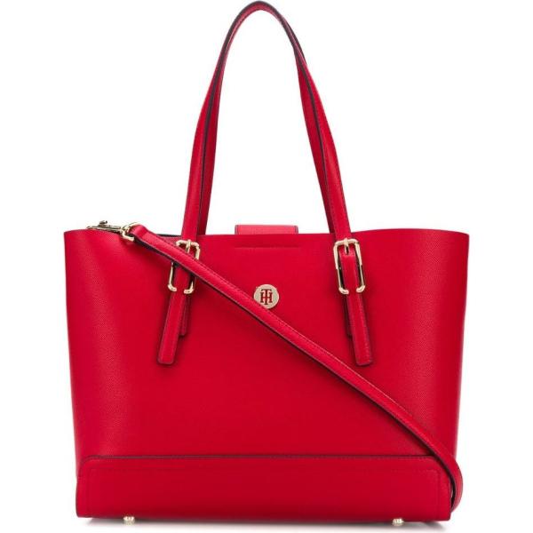 borse tote Tommy Hilfiger rosso