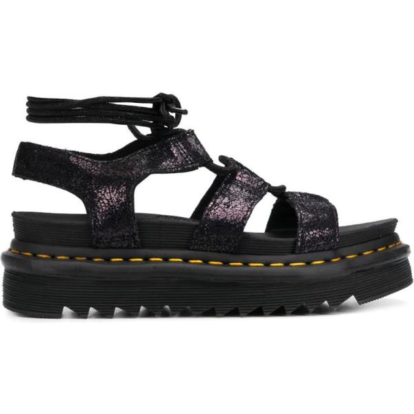 sandali Dr. Martens nero