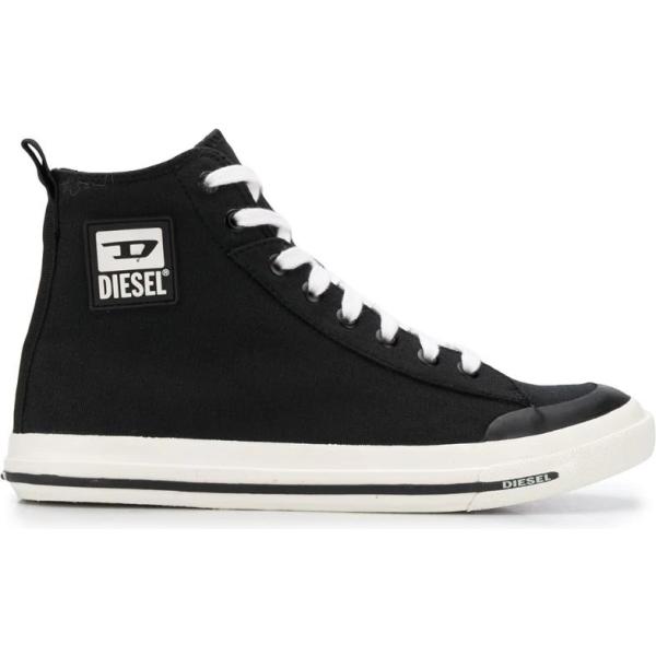 sneakers Diesel nero con stampe