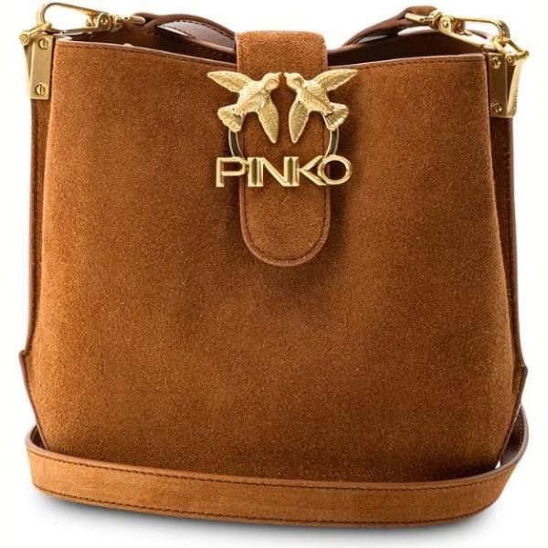 borse a tracolla Pinko marrone
