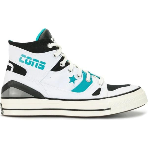 sneakers alte Converse bianco