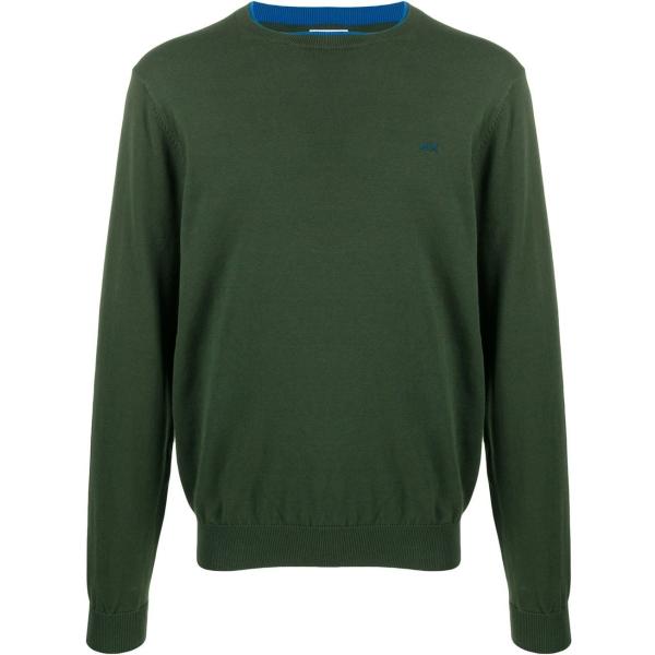 felpe Sun 68 verde con stampe